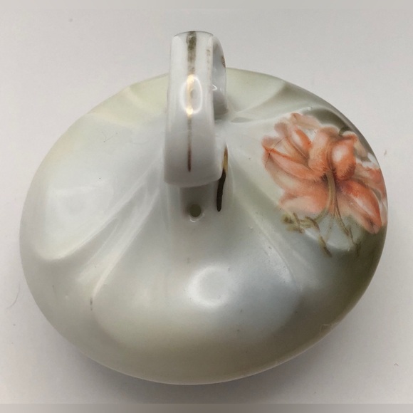 Antique Bavarian Porcelain Chocolate Pot RS Bavaria Gold Trim - Picture 5 of 15